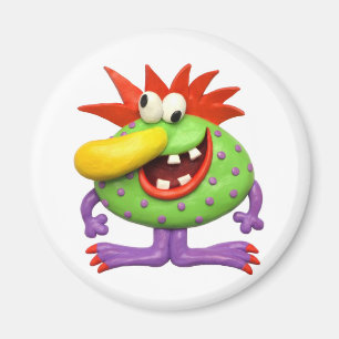 Yellow Nose Monster Magnet