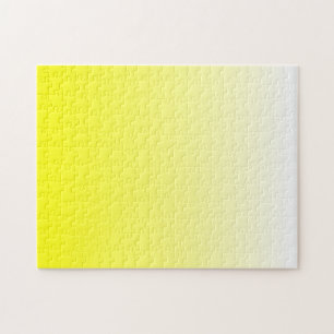 Yellow Ombre Jigsaw Puzzle