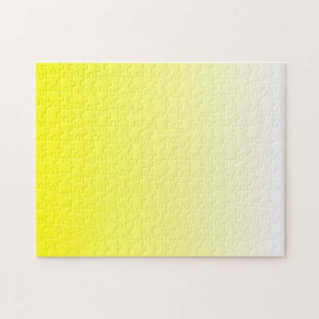 Yellow Ombre Jigsaw Puzzle (Horizontal)