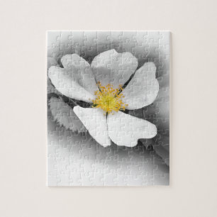 yellow on shades of grey jigsaw puzzle