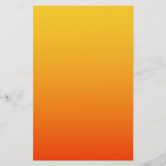 Yellow Orange Colour Stationery (Front)