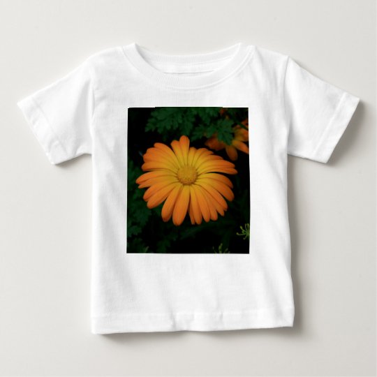 Yellow orange daisy flower baby T-Shirt