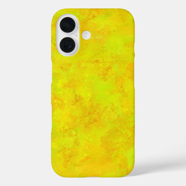 Yellow Orange Green Abstract Pattern Case-Mate iPhone Case (Back)