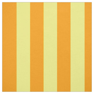 Yellow Orange Stripes Pattern Design Fabric