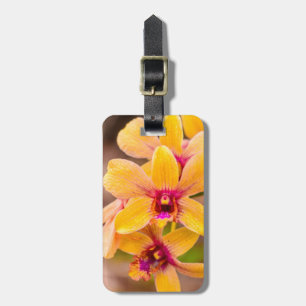 Yellow Orchid, Lawai, Kauai, Hawaii Luggage Tag