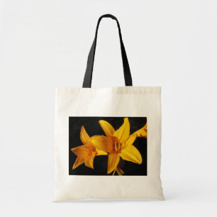 Yellow Orchid Tote Bag