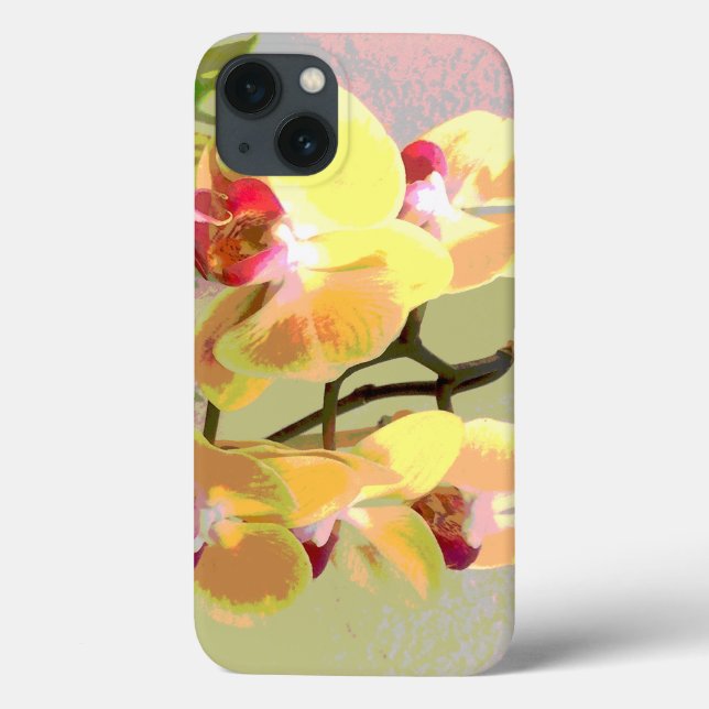 Yellow Orchids in the afternoon sun Case-Mate iPhone Case (Back)