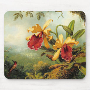 Yellow Orchids Mouse Pad