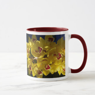 Yellow Orchids Mug