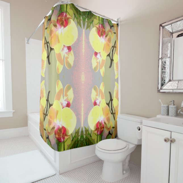 Yellow Orchids Pattern (In Situ)