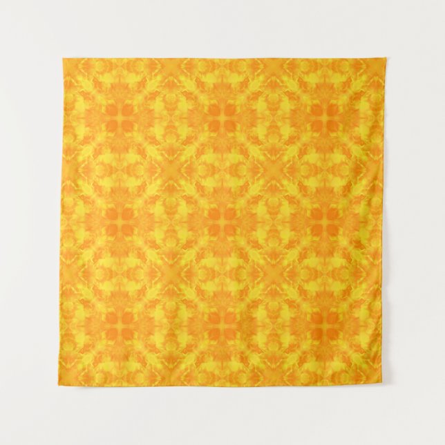 Yellow ornament tapestry (Front)