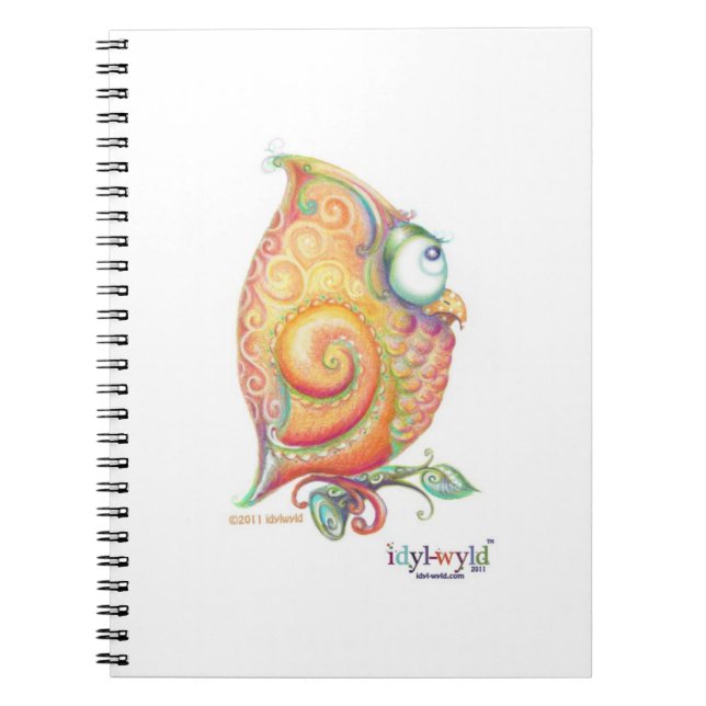 Yellow owl notebook (Front)