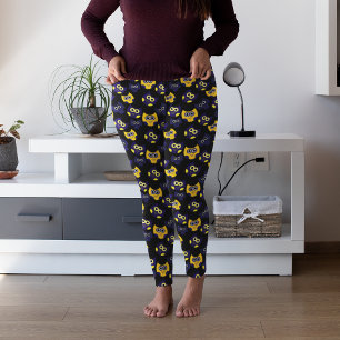 Yellow Owls Leggings