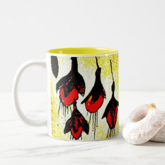 Yellow Pattern floral Coffee Mug