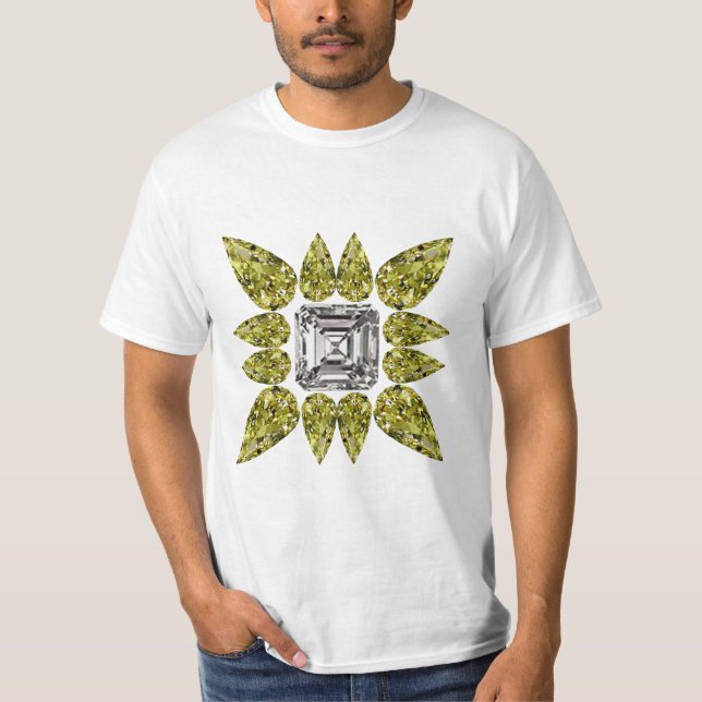 Yellow Pattern T-Shirt (Front)