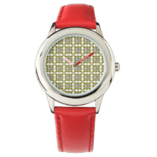 Yellow Pattern Watch