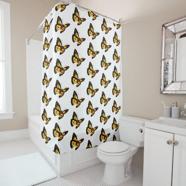 Yellow Patterned Butterfly (In Situ)