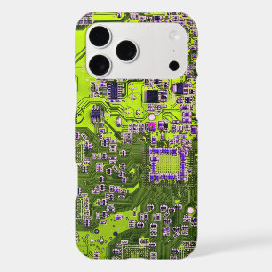 Yellow PCB Circuit Board Design for IT Pros