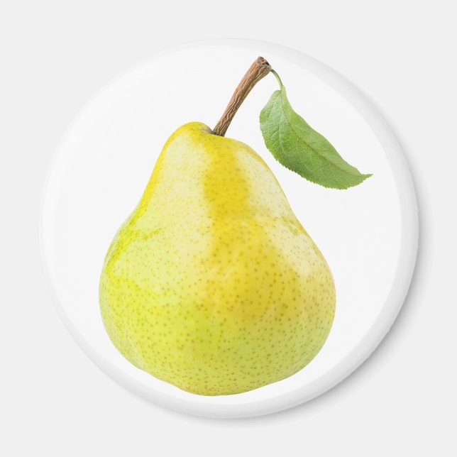 Yellow pear magnet (Front)