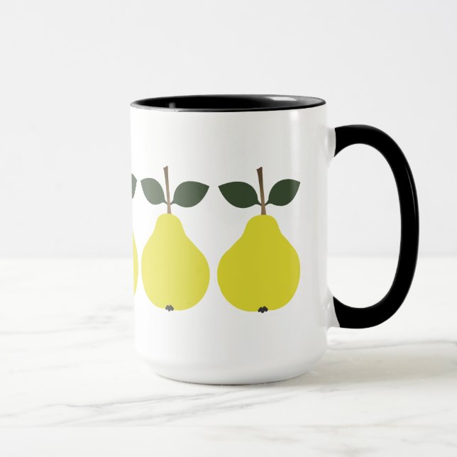 Yellow Pears Mug (Right)