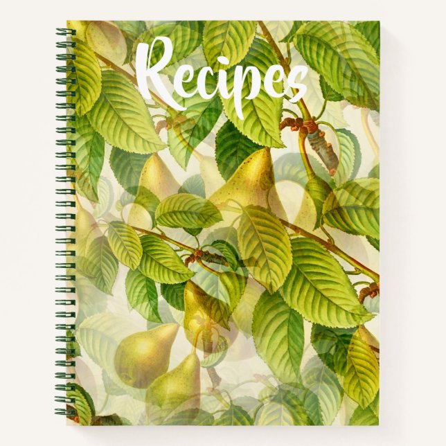 Yellow Pears Recipe Book (Front)