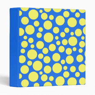 Yellow peas on a sky blue background binder