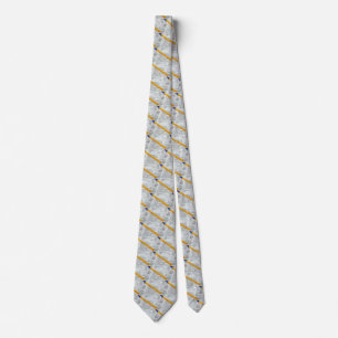yellow pencil on tax form tie