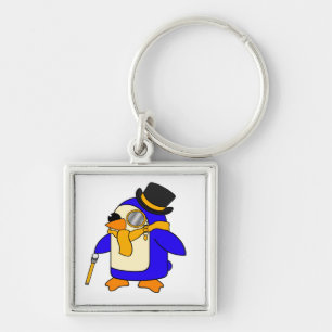 Yellow penguin keychain