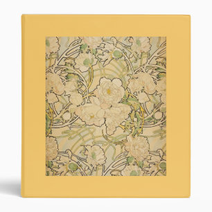 Yellow Peonies Binder