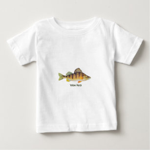 Yellow Perch (titled) Baby T-Shirt