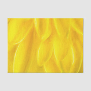 Yellow Petals Custom 10lb Tissue Paper