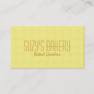 Yellow Picnic Business Card