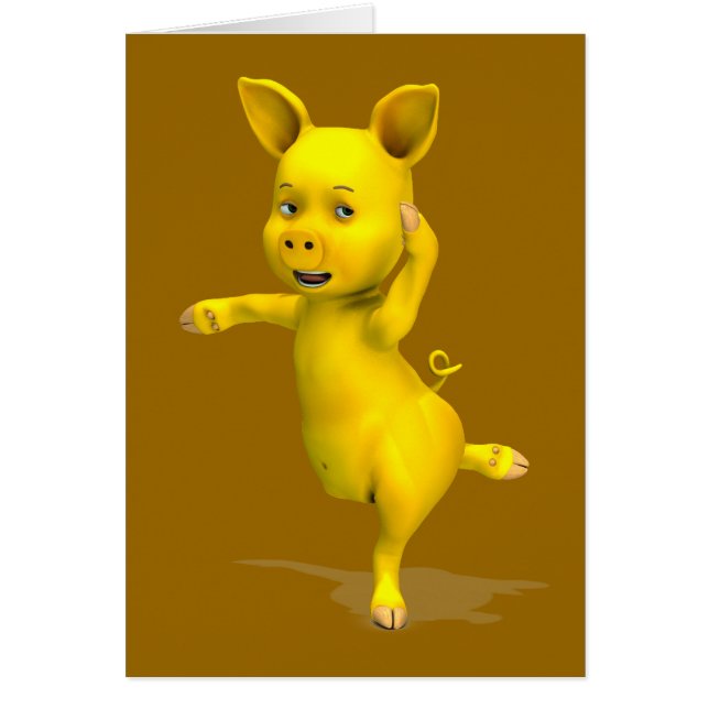 Yellow Pig Attitude (Front)