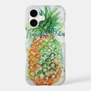Yellow Pineapple Fruit Beachy Tropical Vibes