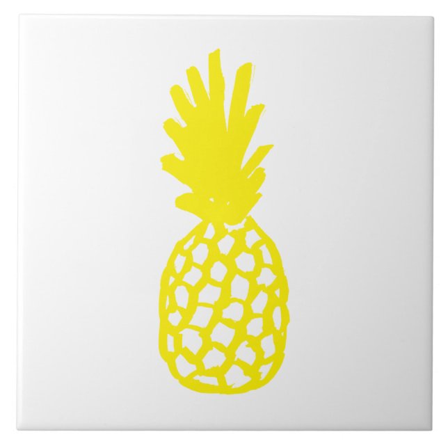 Yellow Pineapple Tile (Front)