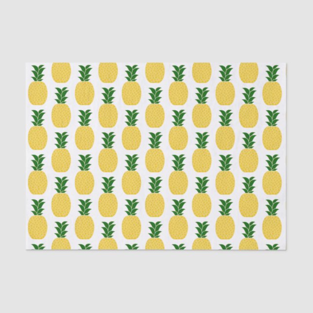 Yellow Pineapple Tissue Paper (Front)