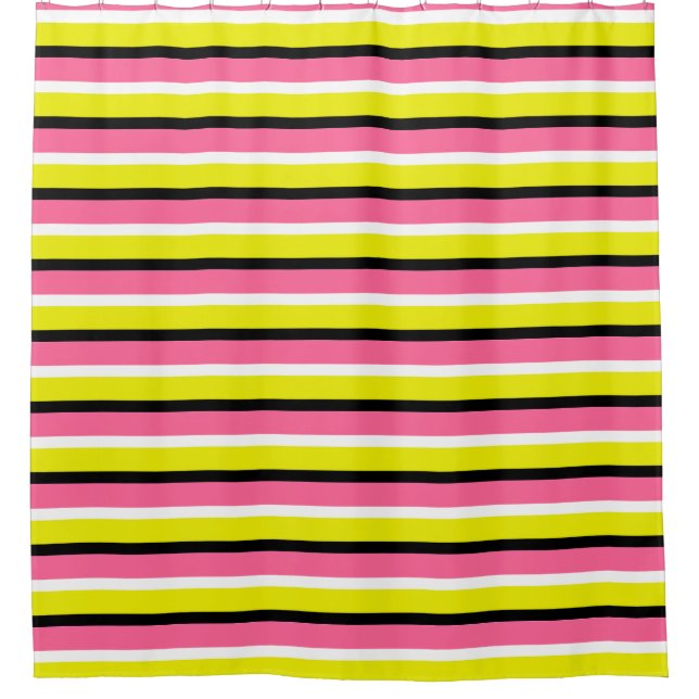 Yellow Pink Stripes Pattern  (Front)
