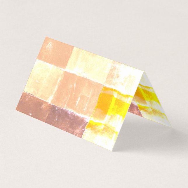 Yellow Plaid Peach  (Front)