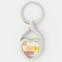 Yellow Plaid Peach