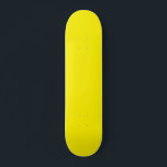 Yellow Plain Colour Skateboard<br><div class="desc">Yellow Plain Colour Skateboard</div>