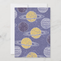 Yellow Planet Space Lover Blue Sky Astronomy