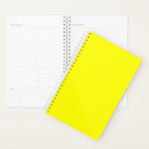 Yellow Planner
