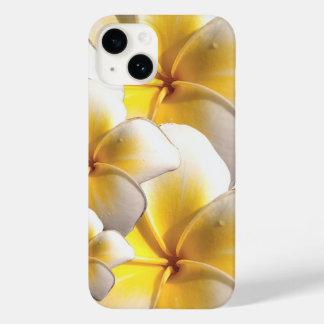 Yellow Plumeria Flower iPhone Case|Tropical Floral Case-Mate iPhone 14 Case