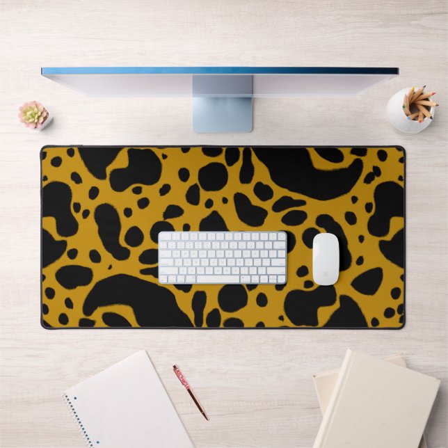 Yellow Poison Dart Frog Desk Mat (Office 1)