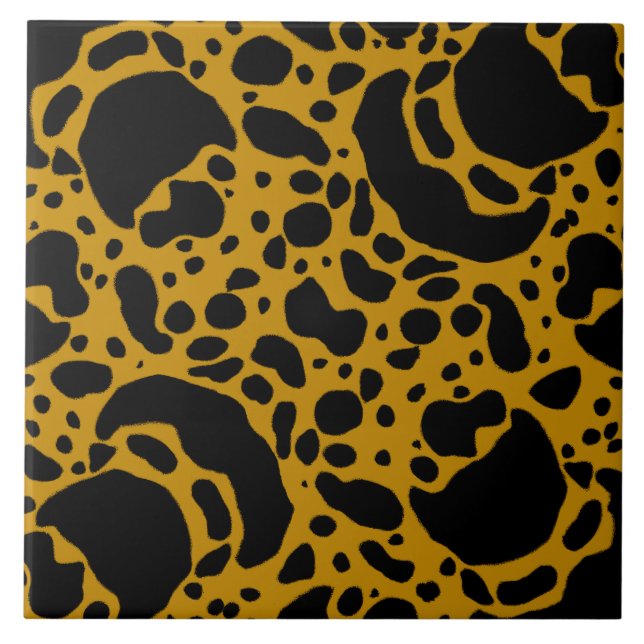 Yellow Poison Dart Frog Tile (Front)