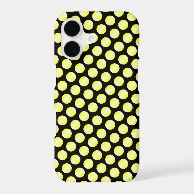 Yellow Polka Dot Design (Verso)