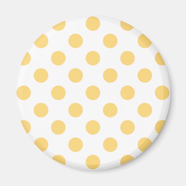 Yellow polkadots magnet (Front)