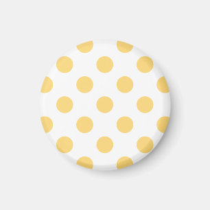 Yellow polkadots magnet