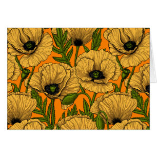 Yellow poppies