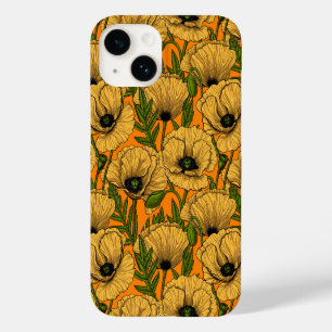 Yellow poppies Case-Mate iPhone 14 case